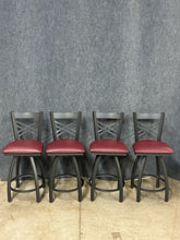 Load image into Gallery viewer, Set of 4 Holland Bar Stool Co. Swivel Counter Height Stools