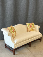 Load image into Gallery viewer, Traditional Cream Camelback Sofa