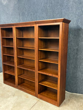 Load image into Gallery viewer, Ethan Allen Cherry American Impressions Display Triple Bookcase