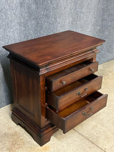 Load image into Gallery viewer, Vaughan Furniture Traditional Cherry Nightstand with Pull-Out Tray
