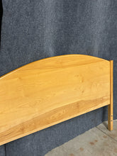Load image into Gallery viewer, Pompanoosuc Mills Queen Size Arched Headboard with Metal Frame