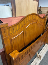Load image into Gallery viewer, Mission-Style King Panel Bed Frame