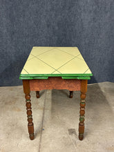 Load image into Gallery viewer, Metal Top Drop Leaf Table