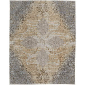 *NEW* HomeRoots Floral Power Loom Area Rug