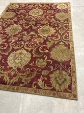 Load image into Gallery viewer, Traditional Persian-Style Floral Area Rug