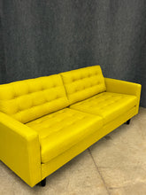 Load image into Gallery viewer, Mid-Century Style Modern Yellow Sofa