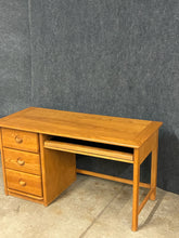 Load image into Gallery viewer, Stanley Furniture Traditional Oak Desk with Keyboard Tray