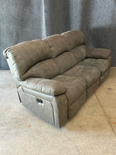 Load image into Gallery viewer, Contemporary Grey Power Reclining Sofa