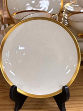 Load image into Gallery viewer, Gold Trim Porcelain Dinnerware set