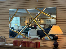 Load image into Gallery viewer, *NEW* Net Retailers John Richard Ronin Gold Rectangular Wall Mirror