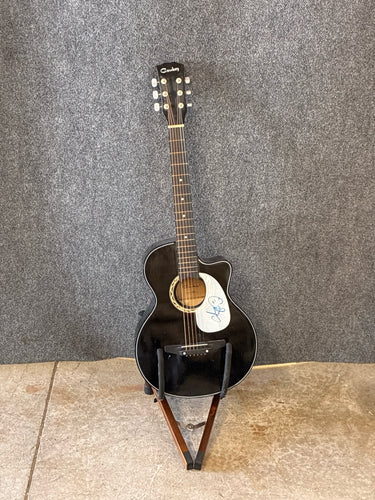 Signed Adam Sandler Guitar with Stand