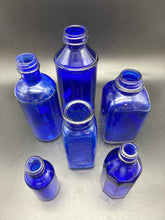 Load image into Gallery viewer, Glass Cobalt Bottle