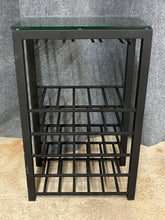 Load image into Gallery viewer, Contemporary Wine Rack with Stemware Storage