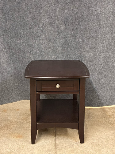 Aspenhome Espresso One-Drawer End Table