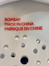 Load image into Gallery viewer, Bombay Porcelain Blue White Round Floral Cake plate/stand