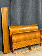 Load image into Gallery viewer, Ethan Allen Legacy Collection Solid Maple Queen Sleigh Bed