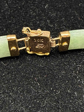 Load image into Gallery viewer, Gold Jade Bracelet