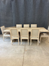 Load image into Gallery viewer, Eloquence Trestle Dining Set With 2 Leaf Extensions