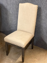 Load image into Gallery viewer, Canadel Distressed Dining Table With 4 Upholstered Chairs