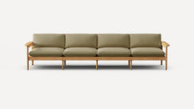 Load image into Gallery viewer, *NEW-OPEN BOX* Burrow Dunes Teak Sofa