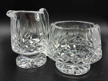 Load image into Gallery viewer, Waterford Lismore Crystal 2 Piece Creamer and/or Sugar
