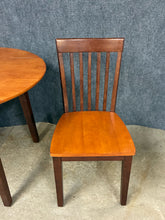 Load image into Gallery viewer, Two-Tone Drop Leaf Dining Set with 2 Chairs