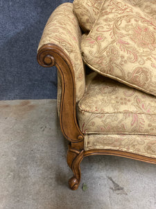 Ethan Allen Evette Upholstered Settee