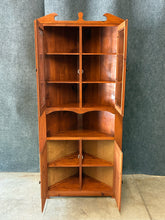Load image into Gallery viewer, Mastercraft Pine Corner Display Cabinet