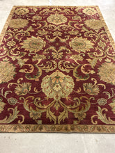 Load image into Gallery viewer, Traditional Persian-Style Floral Area Rug