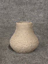 Load image into Gallery viewer, Gray Textured Pottery Vase