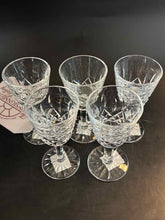 Load image into Gallery viewer, 5 Piece Waterford Crystal Glasses