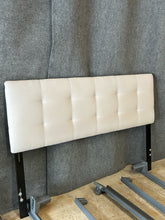 Load image into Gallery viewer, King Size Upholstered Headboard with Platform Bed Frame