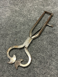 Antique Forged Iron Hide or Hoof Trimming Shears