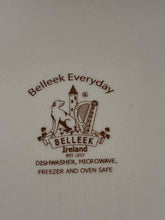 Load image into Gallery viewer, Belleek Ceramic 1 Piece Rectangle Basketweave Ivory Bakeware