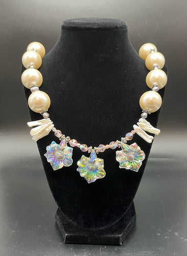 Sterling Silver Beaded Necklace