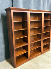 Load image into Gallery viewer, Ethan Allen Cherry American Impressions Display Triple Bookcase