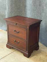 Load image into Gallery viewer, Aspenhome Dark Cherry 3-Drawer Nightstand