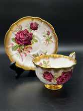 Load image into Gallery viewer, Royal Albert Bone China Gold Trim 2 Piece Cup + Saucer