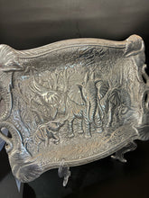 Load image into Gallery viewer, Aluminum Animal Print Silver Tray