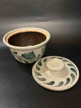 Load image into Gallery viewer, Salmon Falls Pottery Gray 2 Piece Butter dish