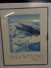 Load image into Gallery viewer, Vintage Blue Print 1 Piece Framed Art
