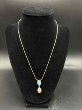 Load image into Gallery viewer, Sterling Silver Pearl Necklace