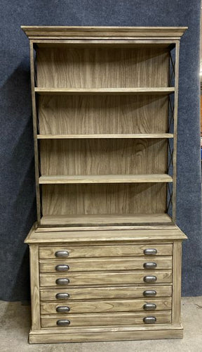 Sligh Barton Creek Johnson File Chest With Bookcase