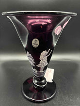 Load image into Gallery viewer, Amethyst Fenton Glass Vintage Vase