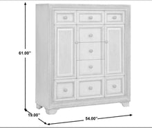 Load image into Gallery viewer, *NEW* Net Retailers Camila Creamy White Rubberwood Accent Chest