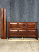 Load image into Gallery viewer, Solid Cherry Paneled King Bed Frame