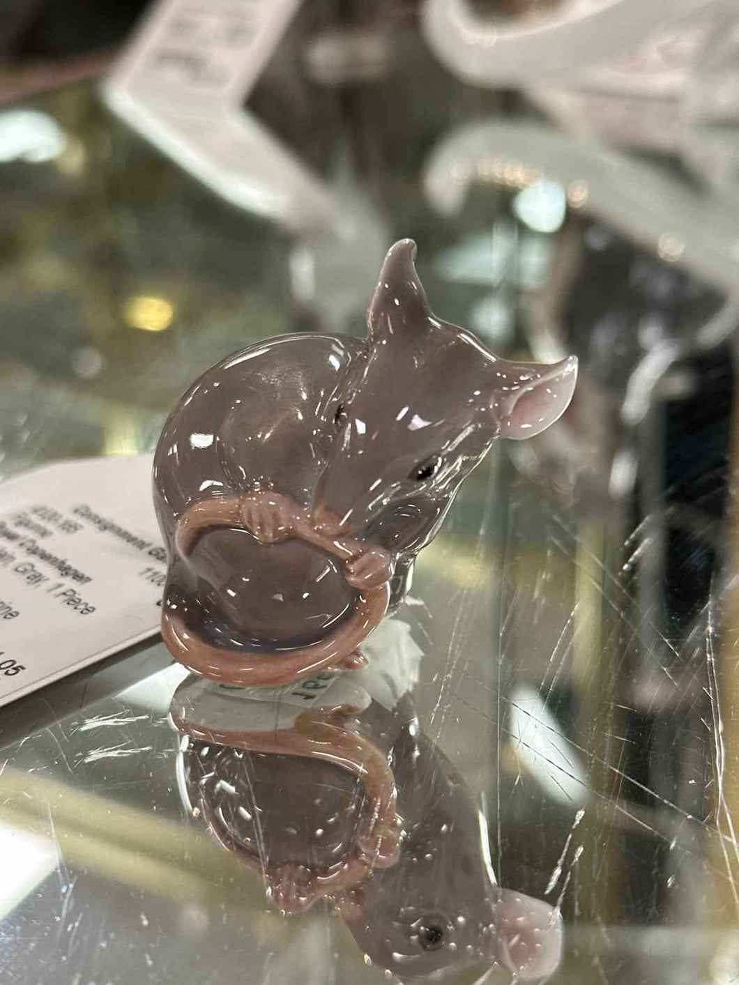 Royal Copenhagen Porcelain Gray 1 Piece Figurine