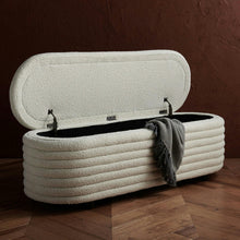 Load image into Gallery viewer, *NEW-OPEN BOX* Havenly Jaymie Boucle Storage Bench