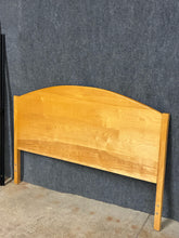 Load image into Gallery viewer, Pompanoosuc Mills Queen Size Arched Headboard with Metal Frame