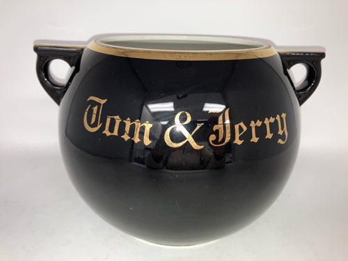11 Piece Hall Pottery Black Beverage Set
